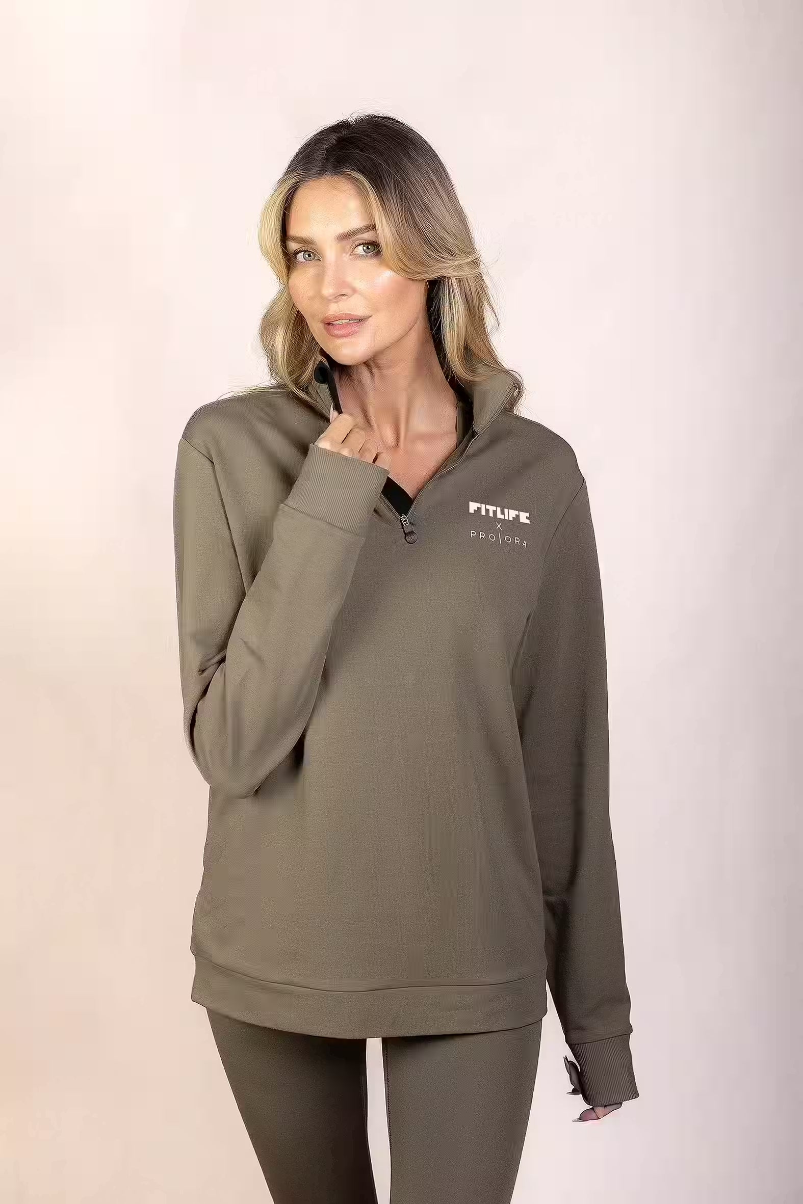 FITLIFE X PRO | ORA Aura 1/4 Zip Sweatshirt