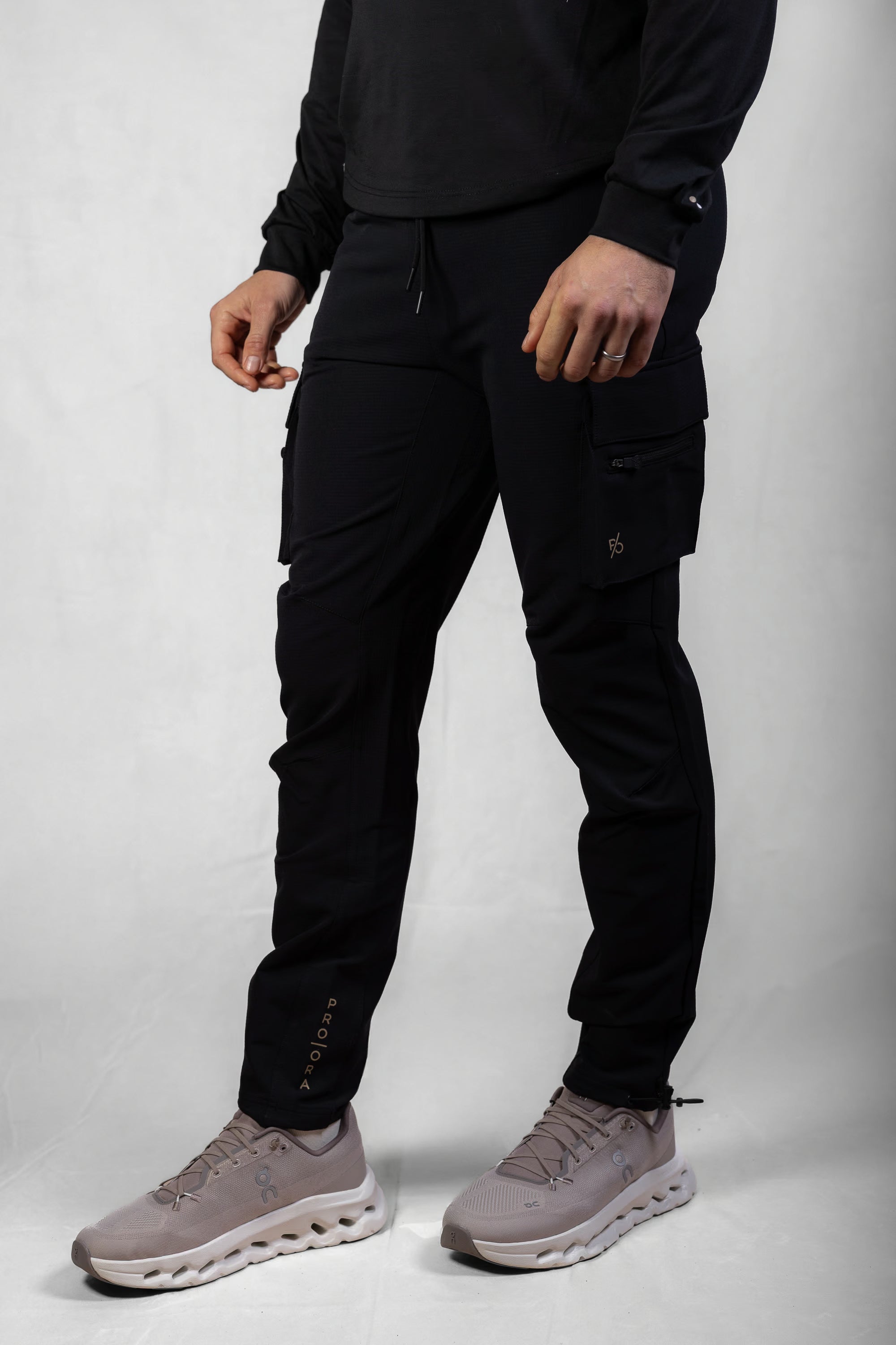 Men's Combat Joggers in Black Onyx #Colour_Black Onyx