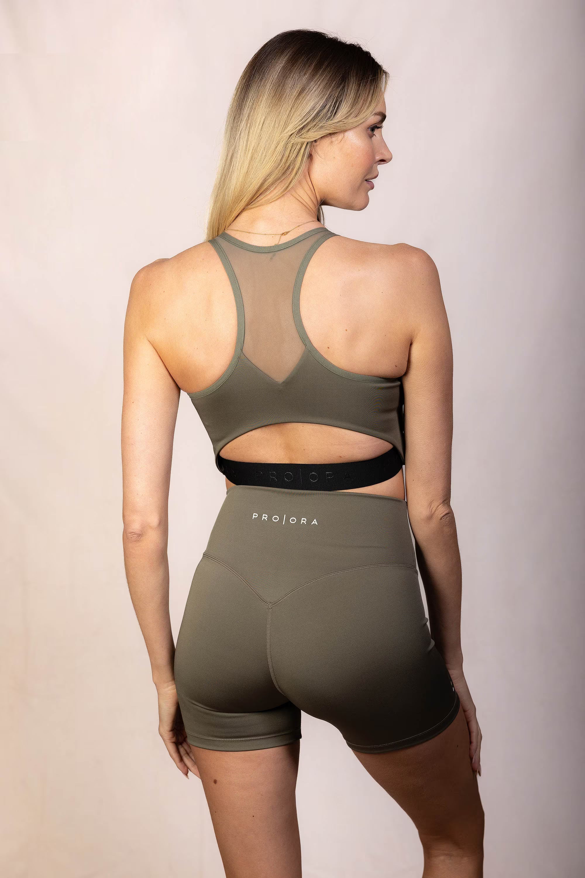 The Precision High Neck Sports Bra