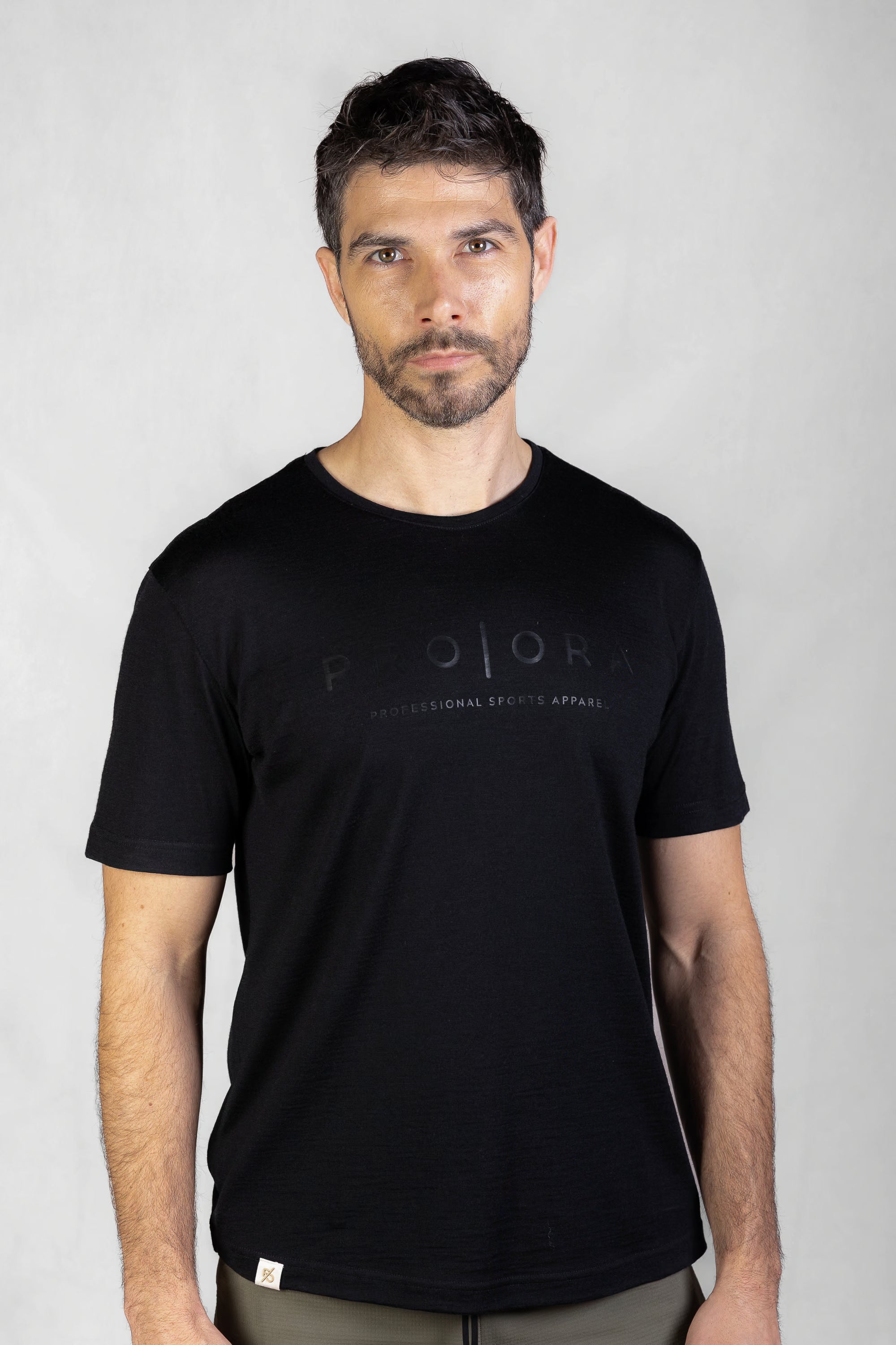 The Merino T - Black on Black