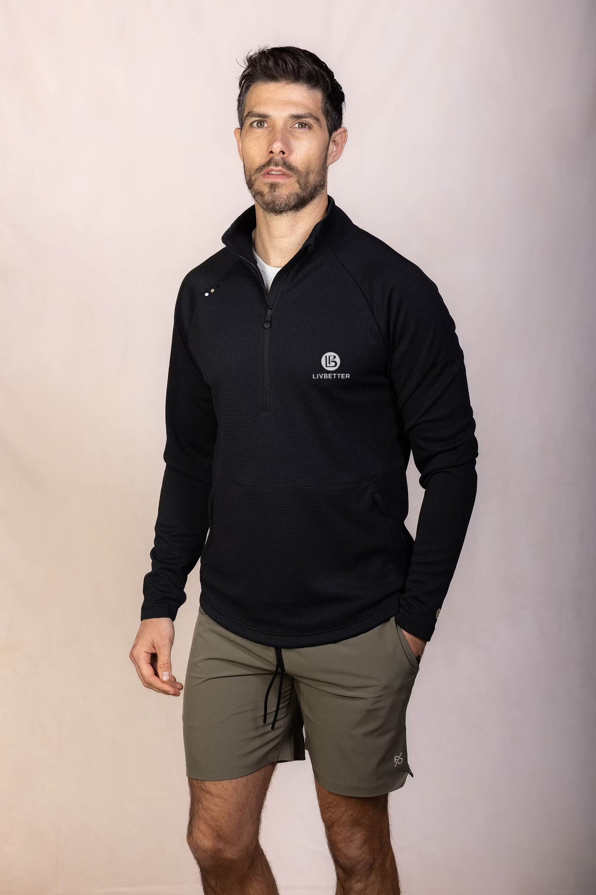 LIVBETTER X PRO | ORA Proformance Waffle Half Zip