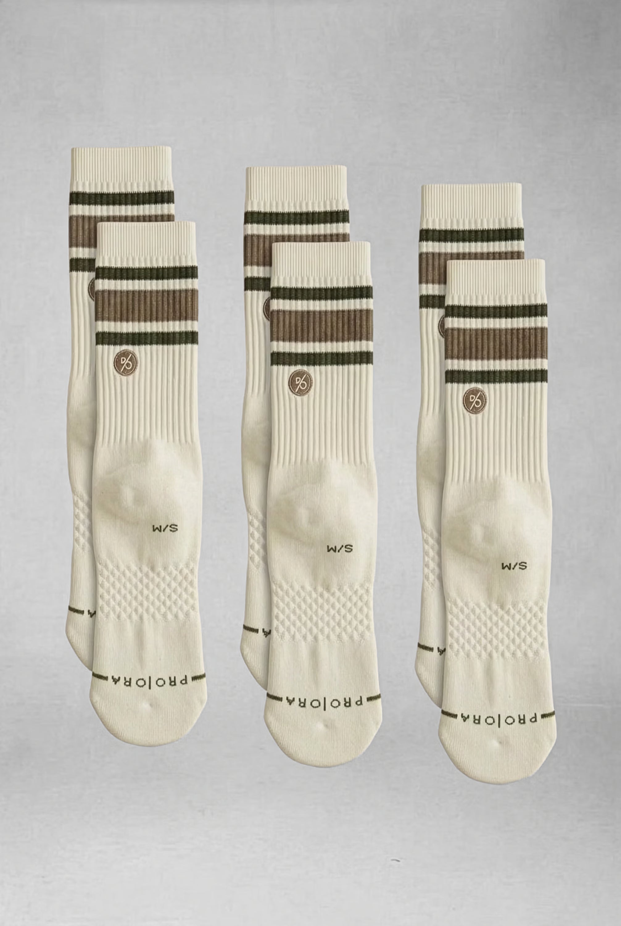 Women's Proformance Mesh Socks in Off White #Colour_Off White