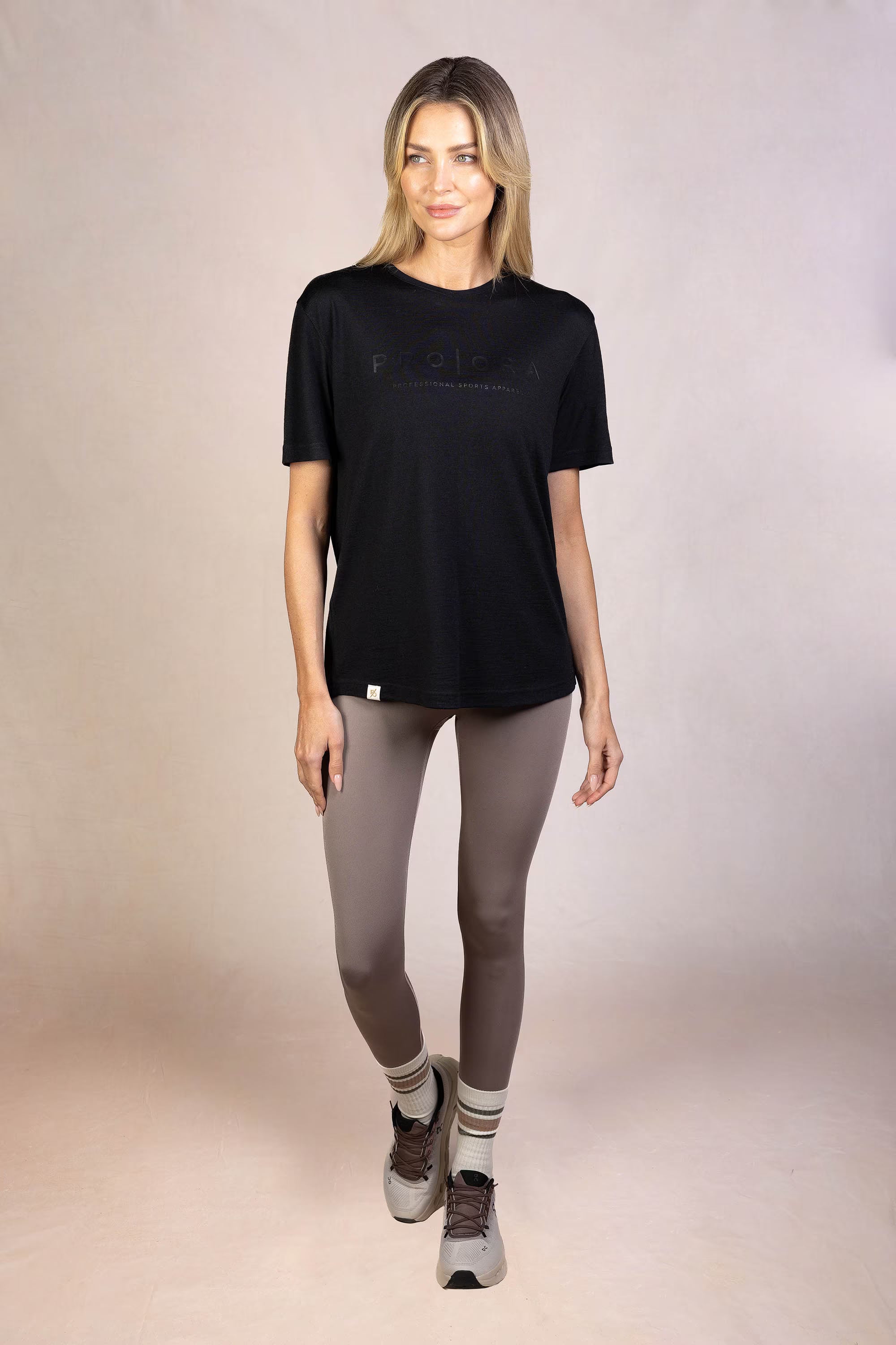 The Merino T - Black on Black