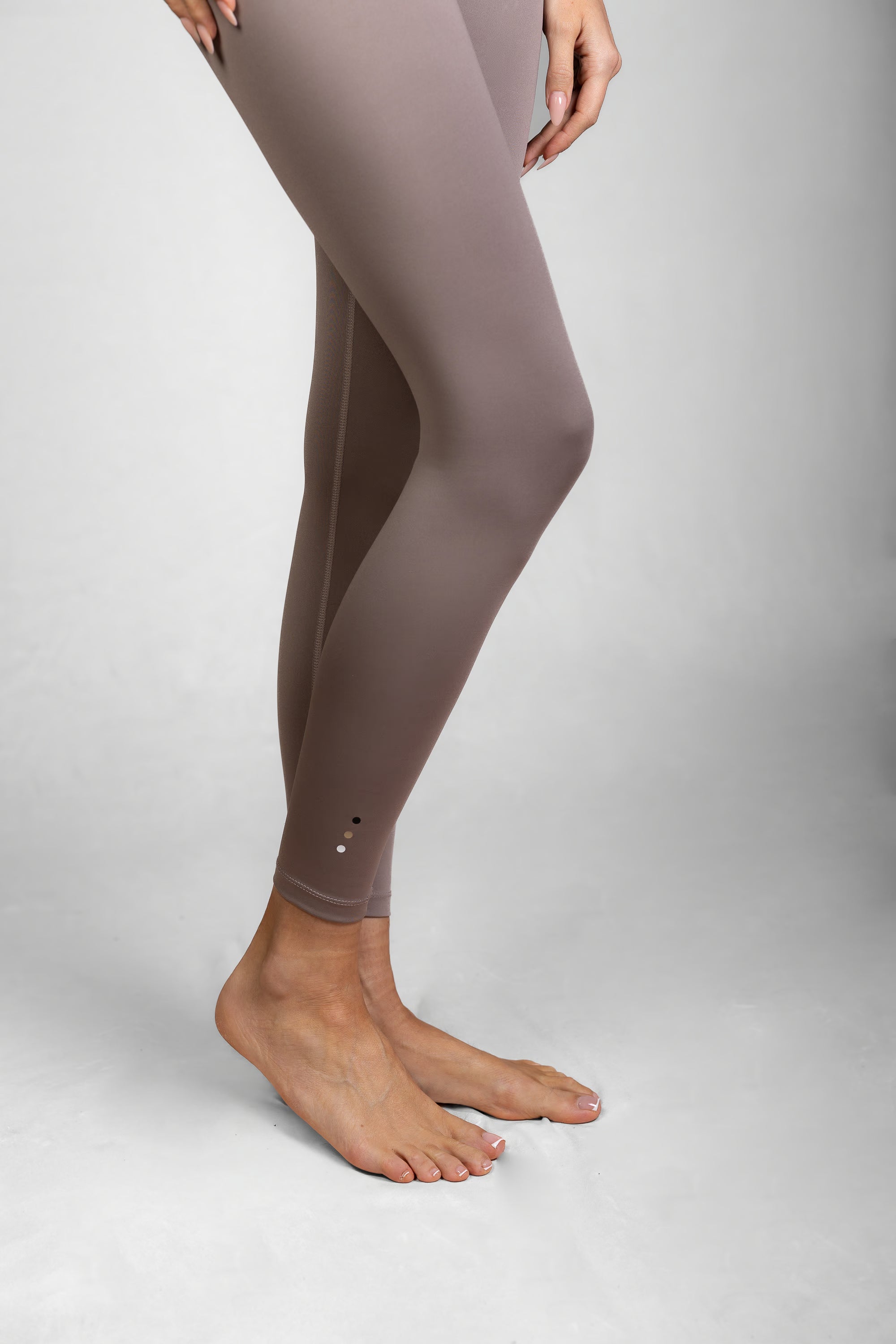 Women's Proformance High Waist Leggings in Muted Clay #Colour_Muted Clay