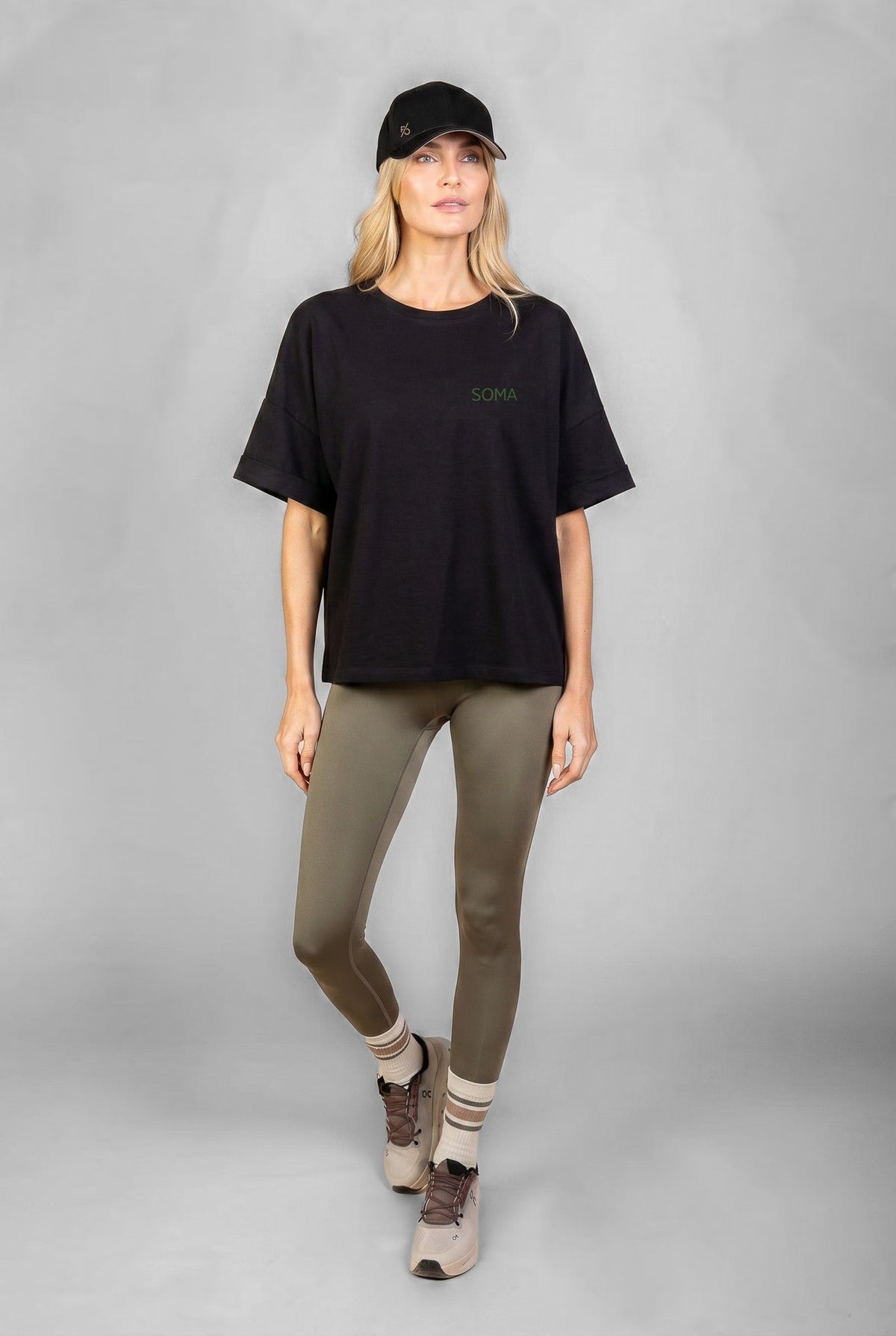 SOMA CLUB X PRO | ORA Women's Box T in Black Onyx #Colour_Black Onyx